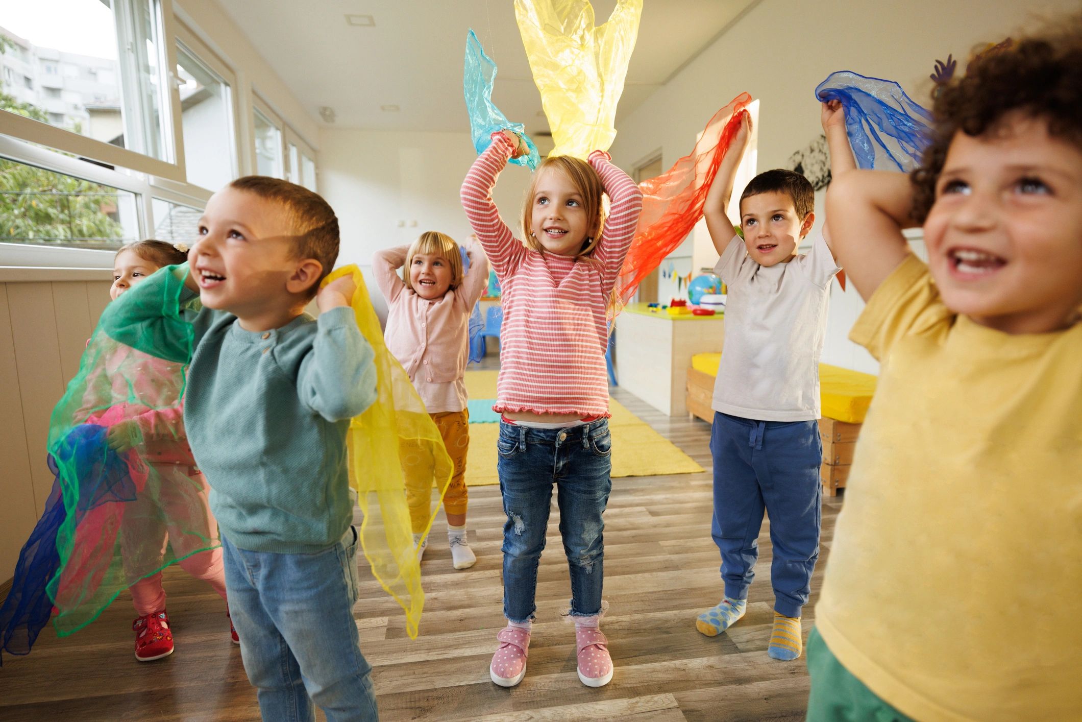kids having fun music